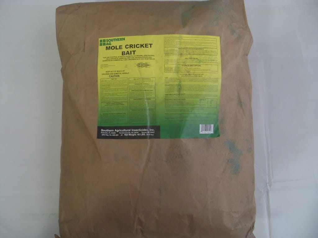 Mole Cricket Bait 5% Carbaryl Sevin Bait - 3.6 - 9 - 40 Lb Mole Cricket Bait 5% Carbaryl Sevin Bait - 3.6 - 9 - 40 Lb