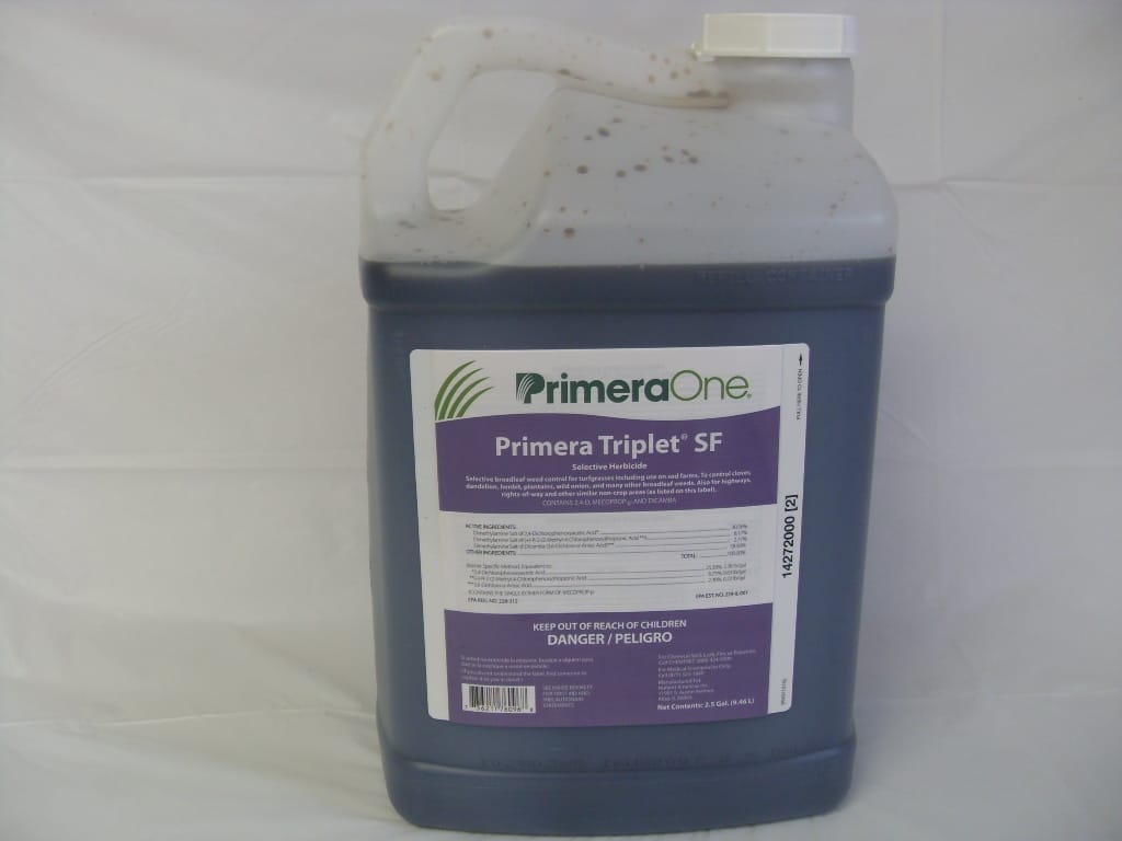 Triplet SF 3 Way Herbicide Broadleaf Trimec 992 - 1 - 2.5 Gal Triplet SF 3 Way Herbicide Broadleaf Trimec 992 - 1 - 2.5 Gal