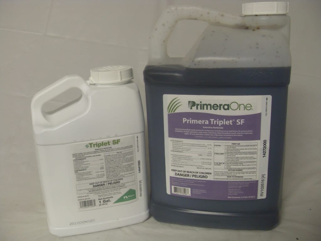 Triplet SF 3 Way Herbicide Broadleaf Trimec 992 - 1 - 2.5 Gal Triplet SF 3 Way Herbicide Broadleaf Trimec 992 - 1 - 2.5 Gal