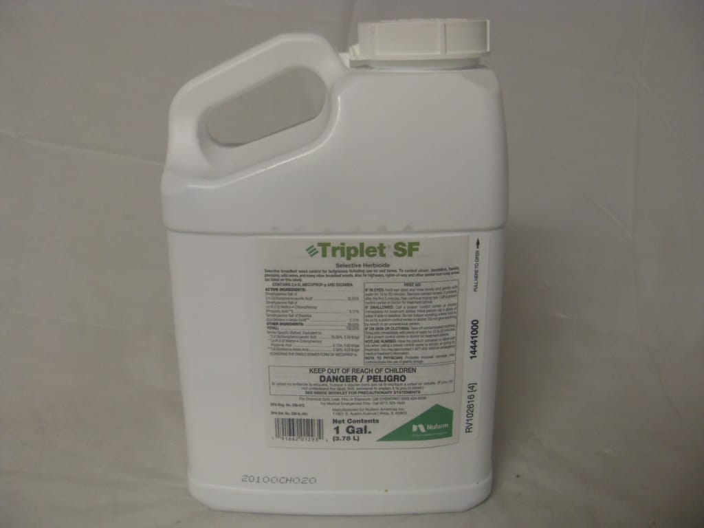 Triplet SF 3 Way Herbicide Broadleaf Trimec 992 - 1 - 2.5 Gal Triplet SF 3 Way Herbicide Broadleaf Trimec 992 - 1 - 2.5 Gal