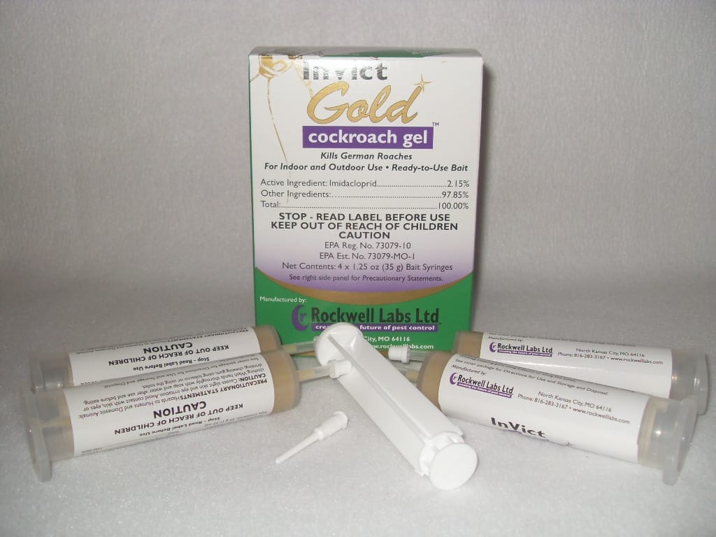 InVict Gold Cockroach Gel Bait - 4 x 1.25 Oz InVict Gold Cockroach Gel Bait - 4 x 1.25 Oz