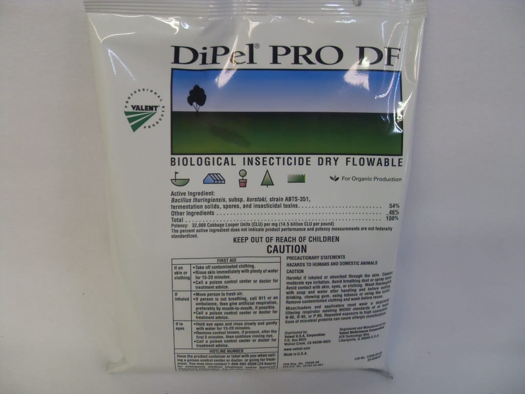 DiPel PRO DF Biological Insecticide BT Worms - Lb DiPel PRO DF Biological Insecticide BT Worms - Lb
