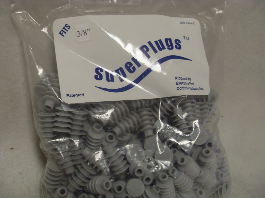 Super Plugs Termite Patch Holes Pack of 250 - 3/8" - 9/16" Super Plugs Termite Patch Holes Pack of 250 - 3/8" - 9/16"