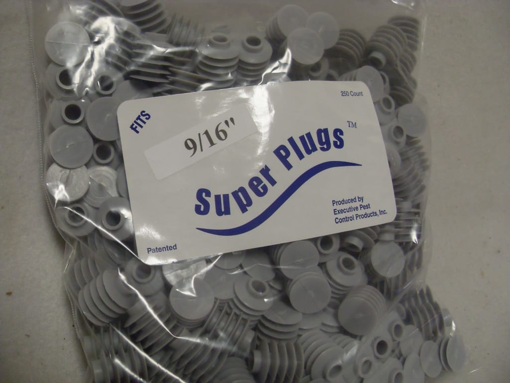 Super Plugs Termite Patch Holes Pack of 250 - 3/8" - 9/16" Super Plugs Termite Patch Holes Pack of 250 - 3/8" - 9/16"