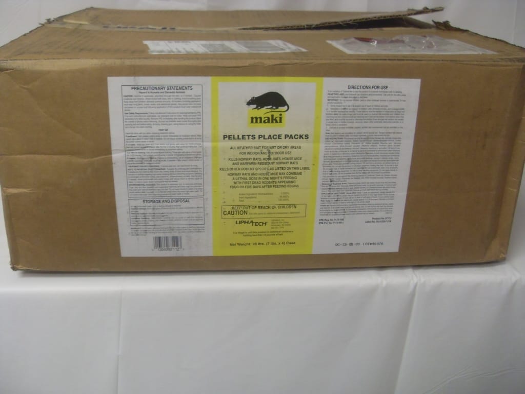 Maki Pellets Place Packs - 4 Pails of 75 x 1.5 Oz Maki Pellets Place Packs - 4 Pails of 75 x 1.5 Oz