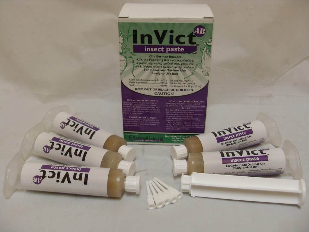 InVict AB Insect Paste Bait Insecticide - 5 x 1.25 Oz Syringe InVict AB Insect Paste Bait Insecticide - 5 x 1.25 Oz Syringe
