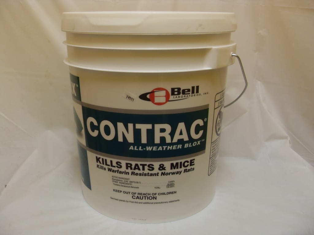 Contrac All Weather Blox Rodenticide - 18 Lb Pail Contrac All Weather Blox Rodenticide - 18 Lb Pail