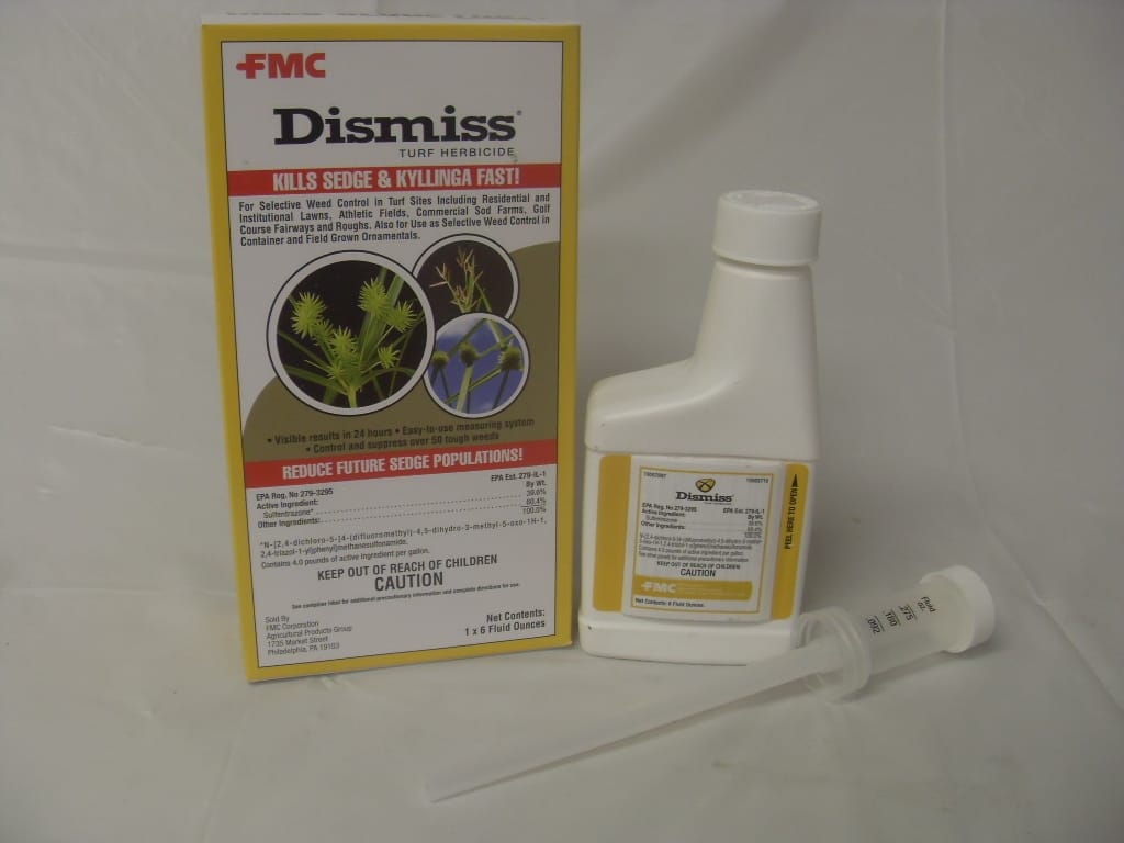 Dismiss Turf Herbicide Sulfentrazone - 6 - 64 Oz Dismiss Turf Herbicide Sulfentrazone - 6 - 64 Oz