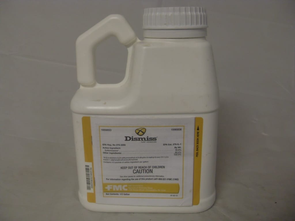 Dismiss Turf Herbicide Sulfentrazone - 6 - 64 Oz Dismiss Turf Herbicide Sulfentrazone - 6 - 64 Oz