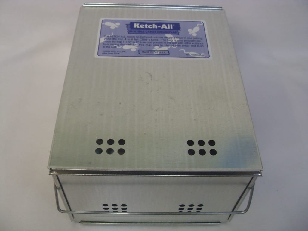Ketch-All MultiCatch Mouse Trap - Clear - Solid Lid Ketch-All MultiCatch Mouse Trap - Clear - Solid Lid