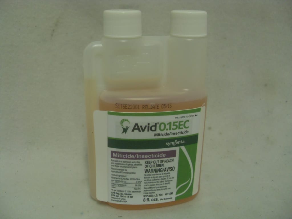 Avid 0.15 EC Miticide Insecticide - 8 Oz - Quart Avid 0.15 EC Miticide Insecticide - 8 Oz - Quart