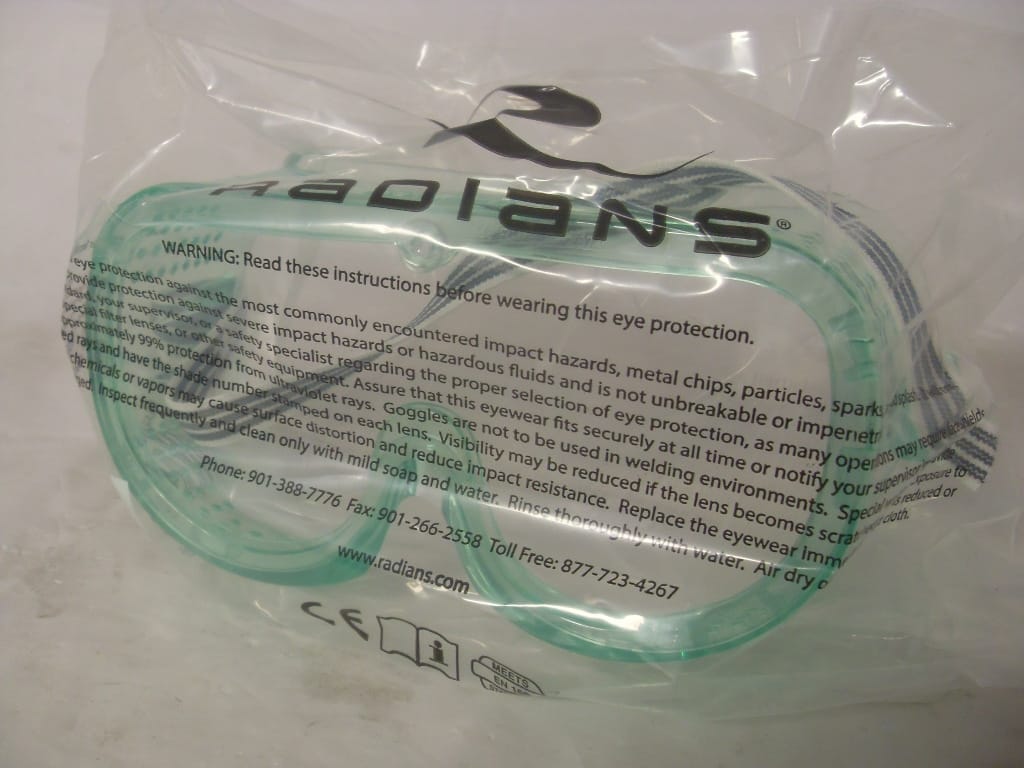 Goggles Sperian Honeywell A600 RWS-51028 Goggles Sperian Honeywell A600 RWS-51028