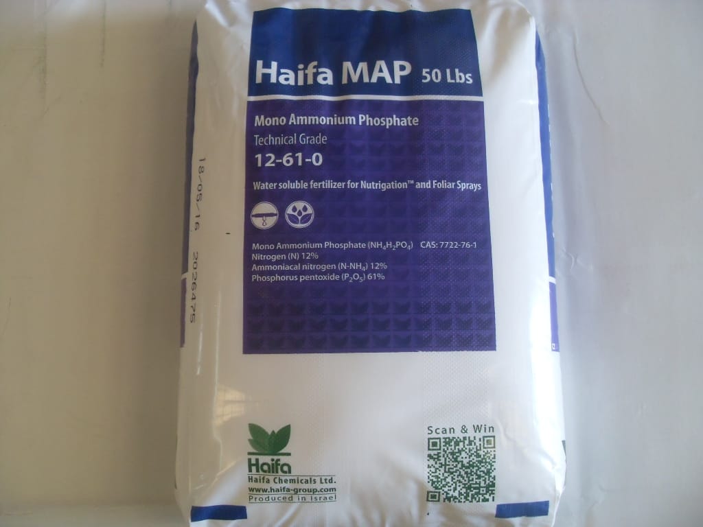 MAP MonoAmmonium Phosphate Fertilizer 12-61-0 - 50 Lb MAP MonoAmmonium Phosphate Fertilizer 12-61-0 - 50 Lb
