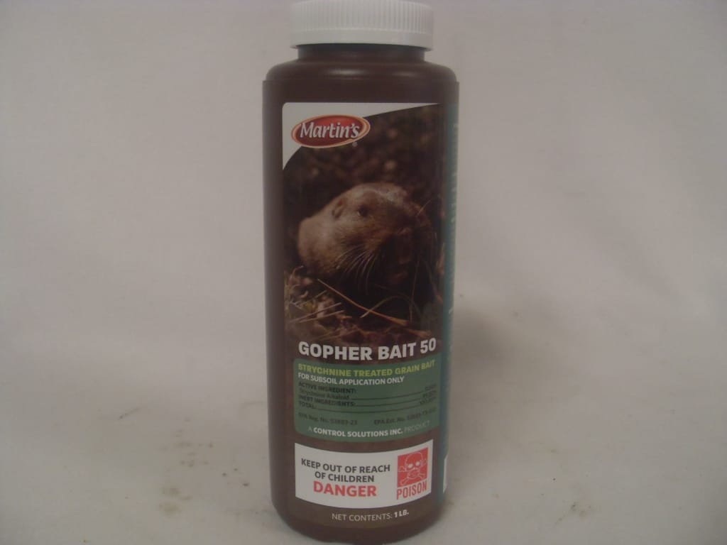 products 1381 2070 Gopher Bait 50 Strychnine Treated Grain Bait - 1 Lb