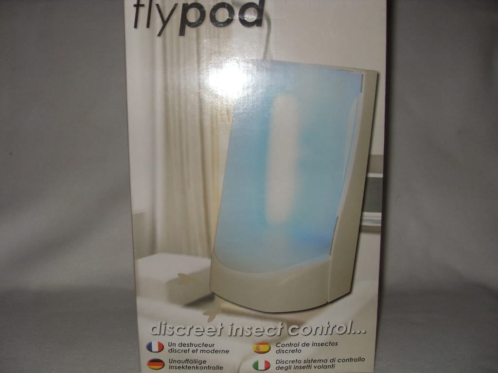 Flypod Discreet Fly Light Trap ZF050 Flypod Discreet Fly Light Trap ZF050