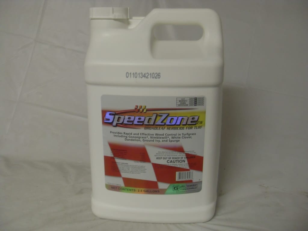 SpeedZone EW Broadleaf Herbicide for Turf - 1 - 2.5 Gallon SpeedZone EW Broadleaf Herbicide for Turf - 1 - 2.5 Gallon