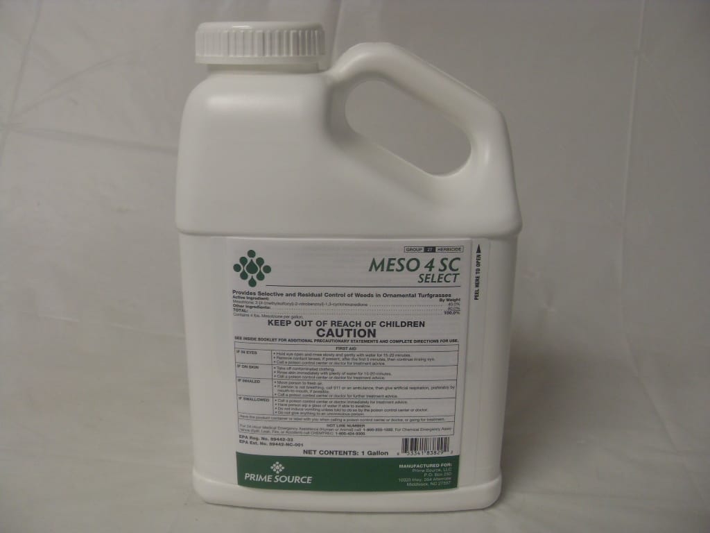 Meso 4 SC Select Herbicide Mesotrione - 8 Oz - Gallon Meso 4 SC Select Herbicide Mesotrione - 8 Oz - Gallon