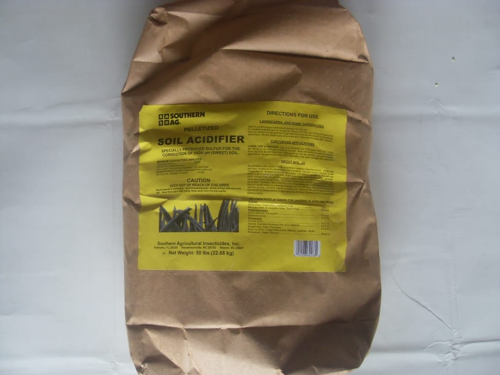Soil Acidifier Pelletized Sulfur 5 - 50 Lb Soil Acidifier Pelletized Sulfur 5 - 50 Lb