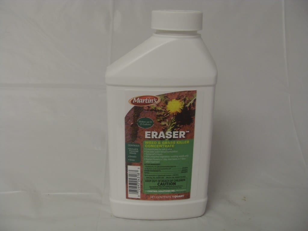 Eraser Weed Grass Killer Glyphosate - Pt - Qt - Gal - 2.5 Gallon Eraser Weed Grass Killer Glyphosate - Pt - Qt - Gal - 2.5 Gallon