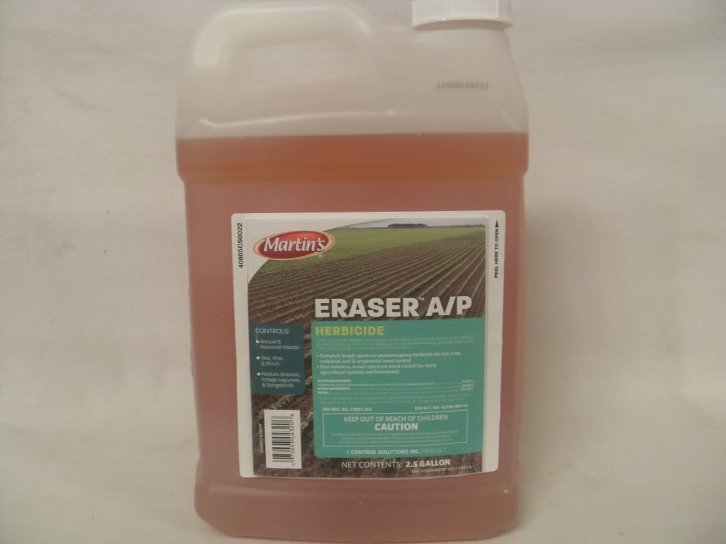 Eraser Weed Grass Killer Glyphosate - Pt - Qt - Gal - 2.5 Gallon Eraser Weed Grass Killer Glyphosate - Pt - Qt - Gal - 2.5 Gallon