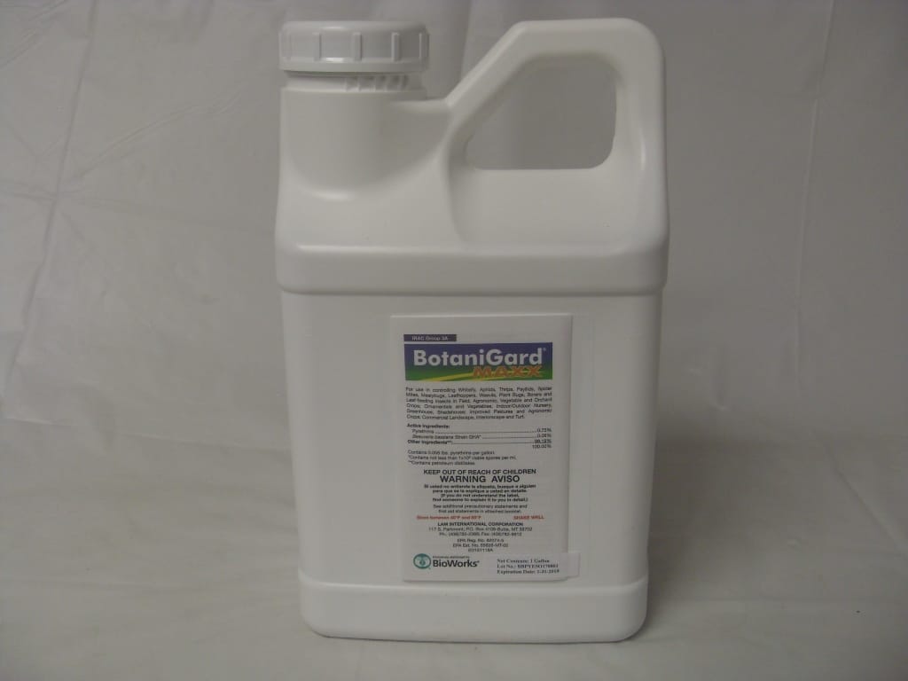 BotaniGard MAXX Mycoinsecticide Pyrethrins - Qt - Gallon BotaniGard MAXX Mycoinsecticide Pyrethrins - Qt - Gallon
