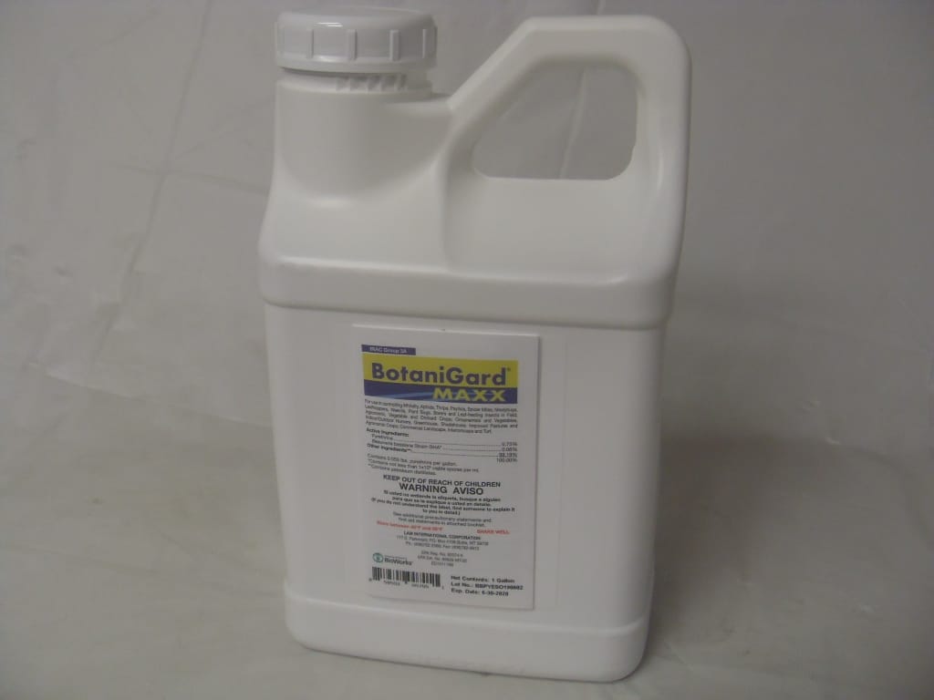 BotaniGard MAXX Mycoinsecticide Pyrethrins - Qt - Gallon BotaniGard MAXX Mycoinsecticide Pyrethrins - Qt - Gallon