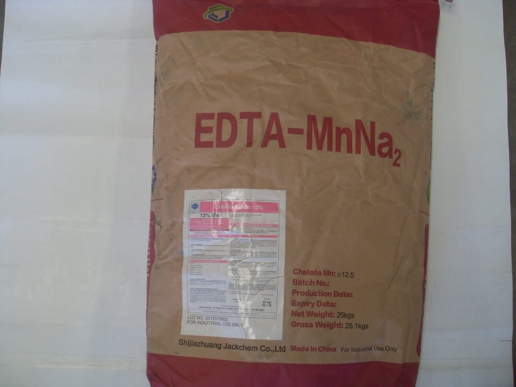 EDTA Chelated Manganese 13% Plant Nutritional - 55 Lb EDTA Chelated Manganese 13% Plant Nutritional - 55 Lb