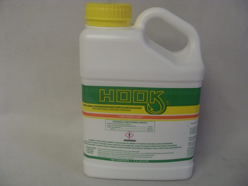 Hook Non-Ionic Spreader Sticker Surfactant - 1 - 2.5 Gallon Hook Non-Ionic Spreader Sticker Surfactant - 1 - 2.5 Gallon