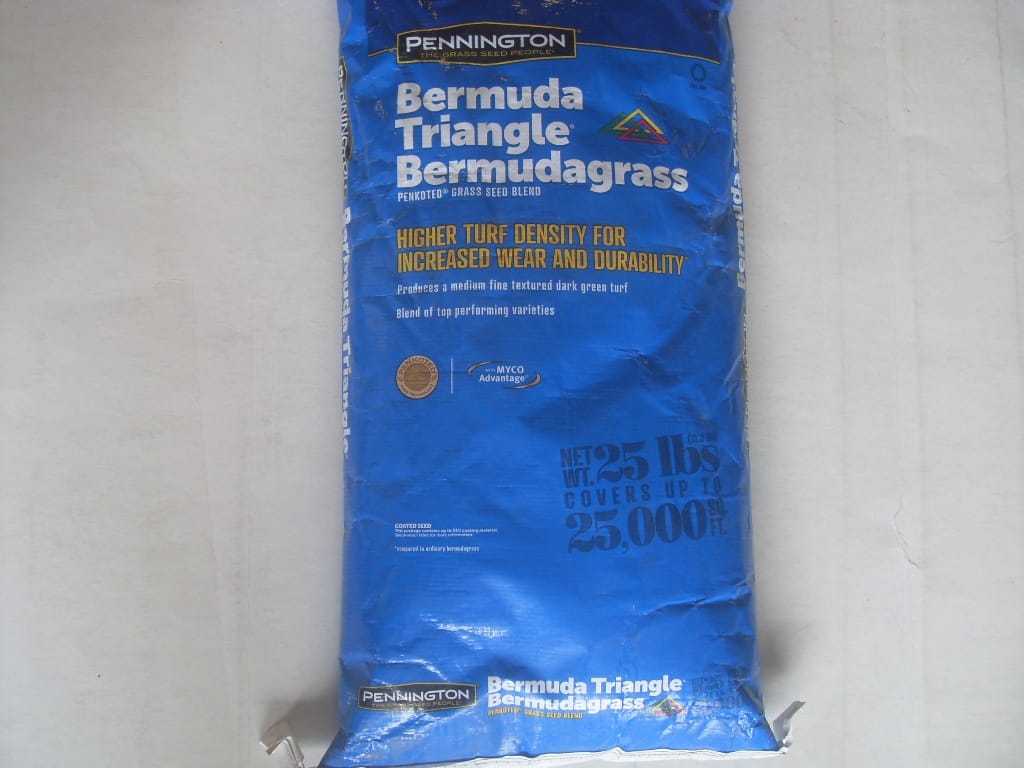Bermuda Triangle Bermudagrass Seed Pennington - 25 Lb Bermuda Triangle Bermudagrass Seed Pennington - 25 Lb