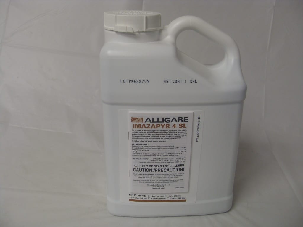 Alligare Imazapyr 4 SL Herbicide - Qt - 1 - 2.5 Gallon Alligare Imazapyr 4 SL Herbicide - Qt - 1 - 2.5 Gallon