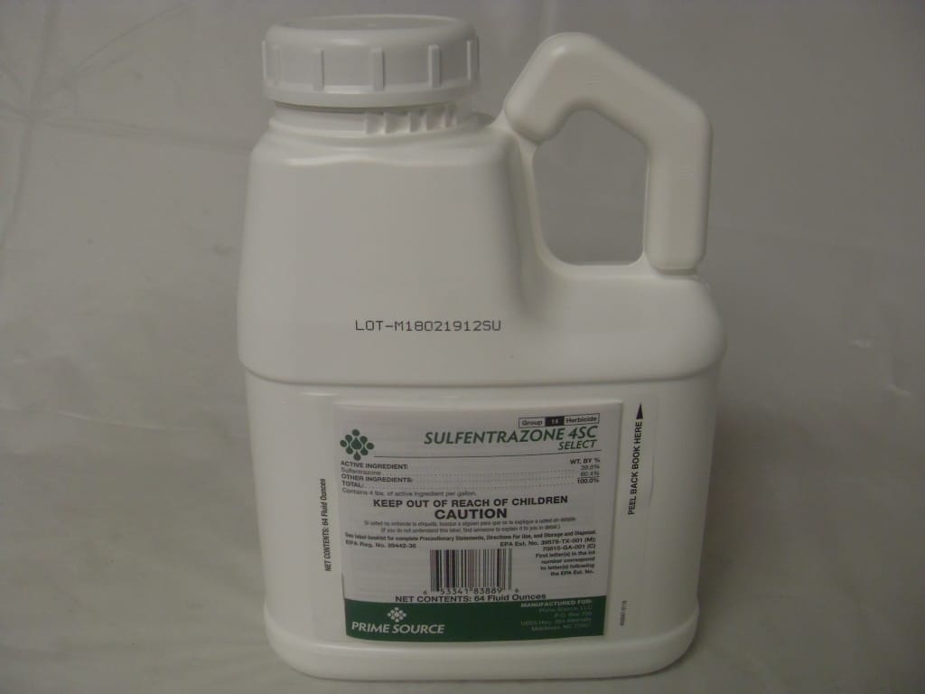 Sulfentrazone 4SC Select Herbicide Dismiss - 6 - 64 Oz Sulfentrazone 4SC Select Herbicide Dismiss - 6 - 64 Oz