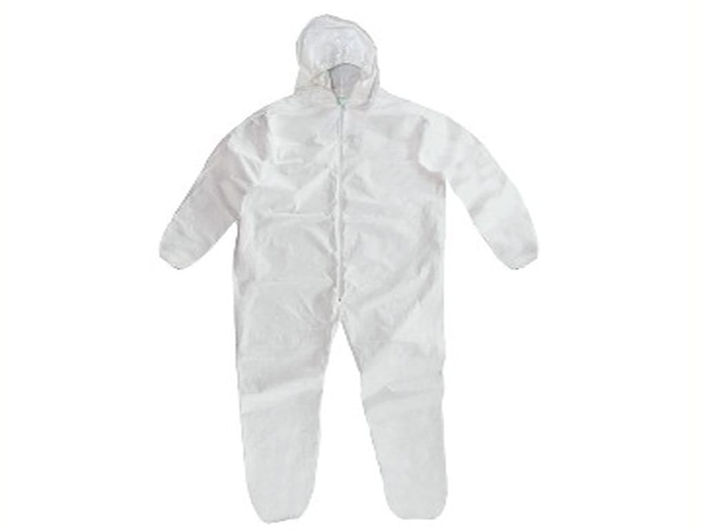 Tyvek Coveralls Disposable Spray Suit with Hood (X-Large) Tyvek Coveralls Disposable Spray Suit with Hood (X-Large)