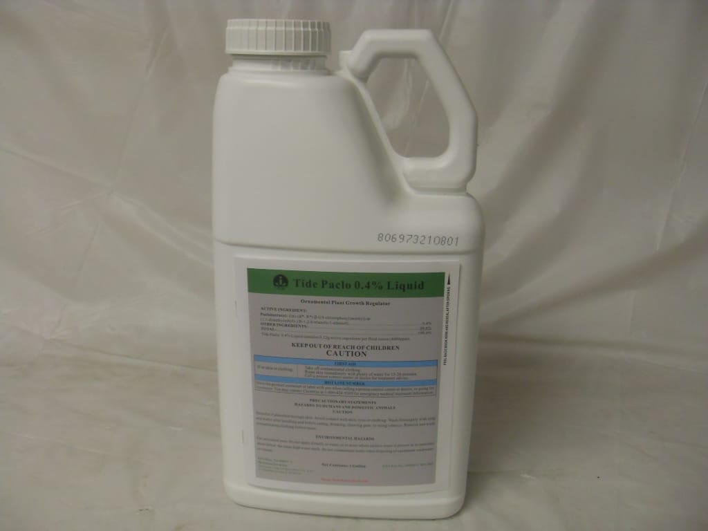 Paczol Ornamental Growth Regulator Paclo Pro Pac-Low - Gal Paczol Ornamental Growth Regulator Paclo Pro Pac-Low - Gal