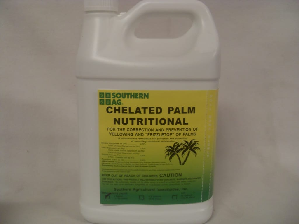 Palm Nutritional Spray Liquid Fertilizer - Pt - Gal Palm Nutritional Spray Liquid Fertilizer - Pt - Gal