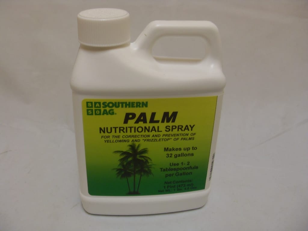 Palm Nutritional Spray Liquid Fertilizer - Pt - Gal Palm Nutritional Spray Liquid Fertilizer - Pt - Gal