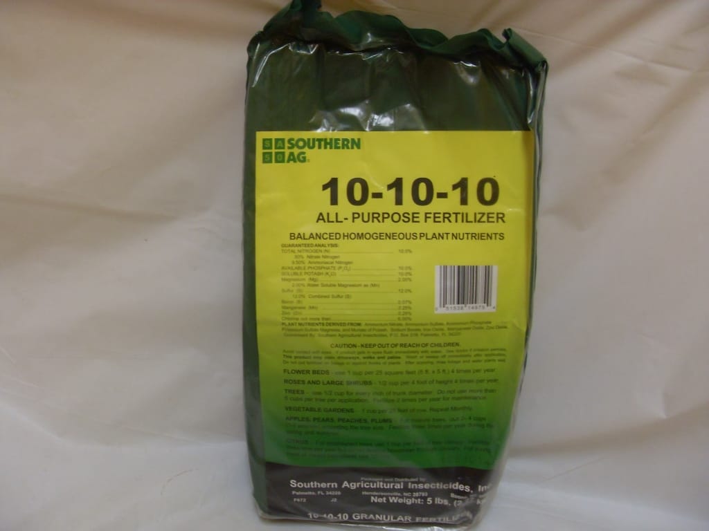 10-10-10 + Minor Fertilizer - 5 - 50 Lb 10-10-10 + Minor Fertilizer - 5 - 50 Lb