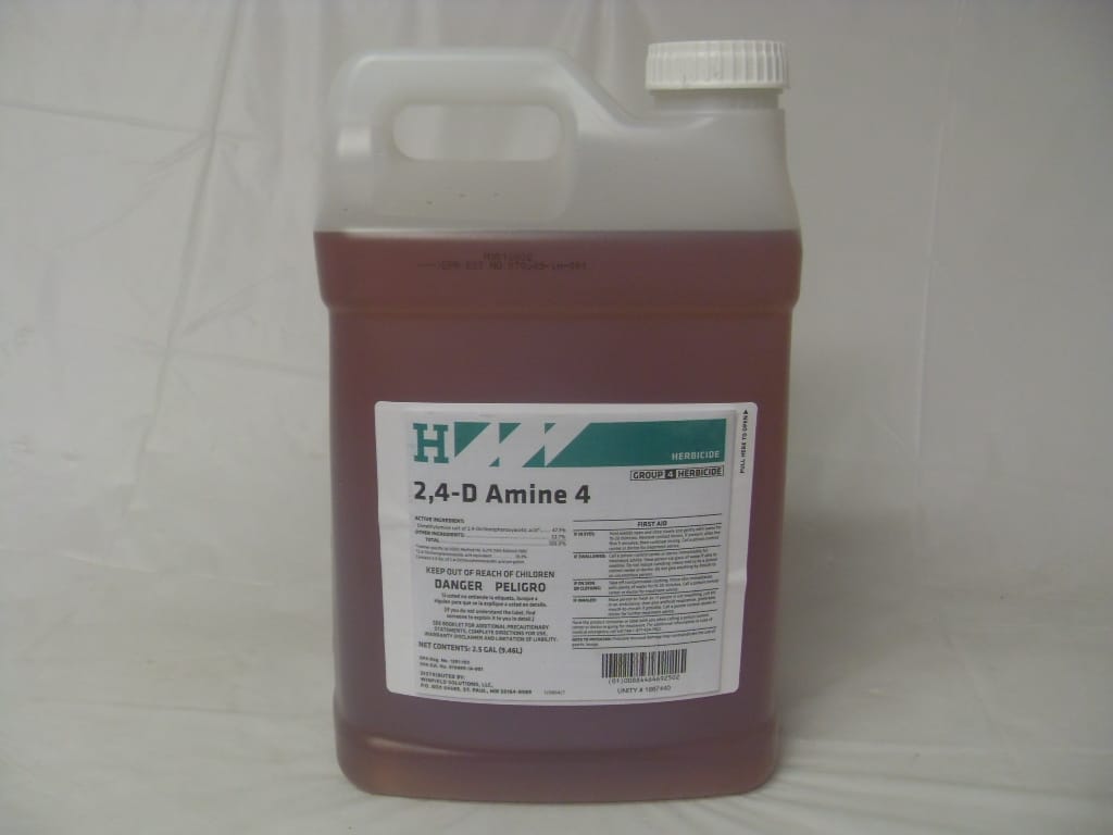 2,4-D Amine 4 Herbicide - 1 - 2.5 Gallon 2,4-D Amine 4 Herbicide - 1 - 2.5 Gallon