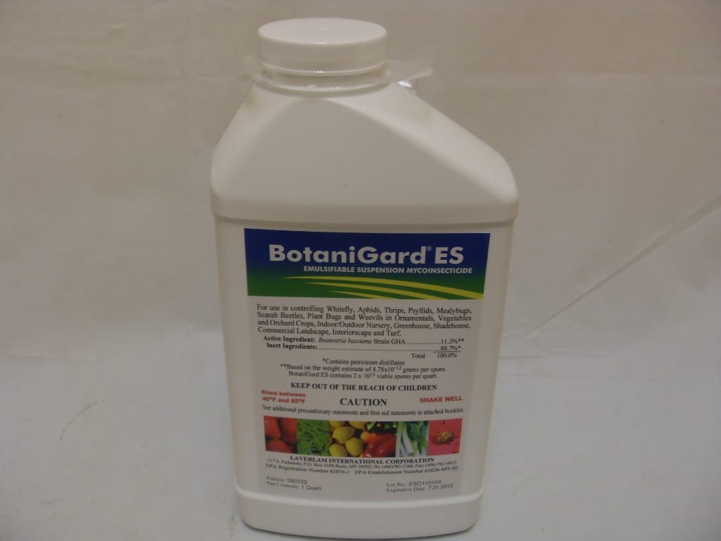 BotaniGard ES Natural Biological Mycoinsecticide - Qt - Gal BotaniGard ES Natural Biological Mycoinsecticide - Qt - Gal