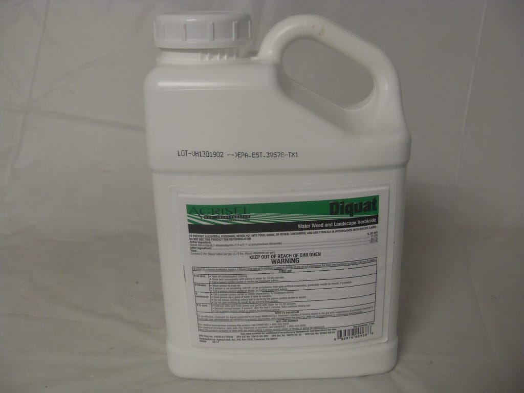 Diquat Turf Aquatic Herbicide Tribune - Qt - Gal - 2.5 Gallon Diquat Turf Aquatic Herbicide Tribune - Qt - Gal - 2.5 Gallon