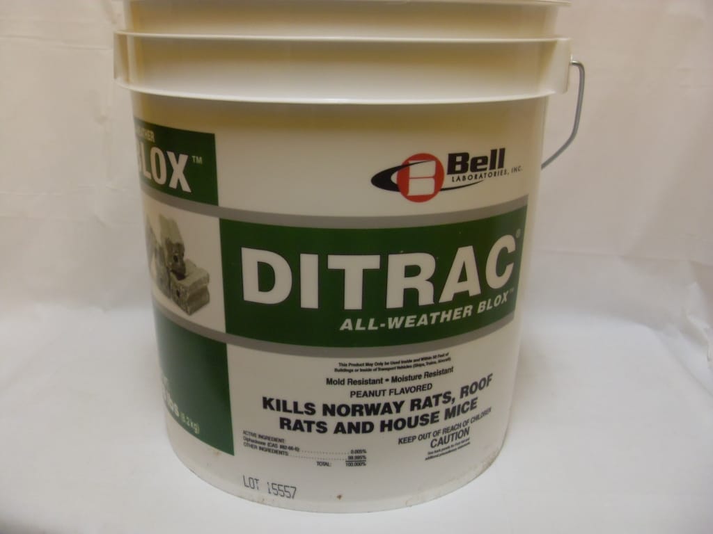 Ditrac All Weather Blox Diphacinone - 4 - 18 Lb Ditrac All Weather Blox Diphacinone - 4 - 18 Lb