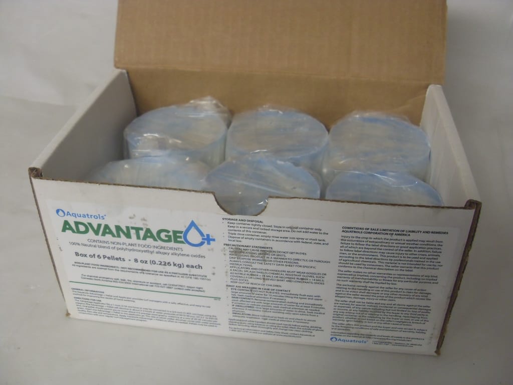 Aquatrols Advantage Plus Pellet - Box of 6 Pellets Aquatrols Advantage Plus Pellet - Box of 6 Pellets