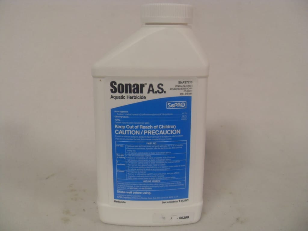 Sonar AS Herbicide Aquatic Fluridone - Pt - Qt Sonar AS Herbicide Aquatic Fluridone - Pt - Qt
