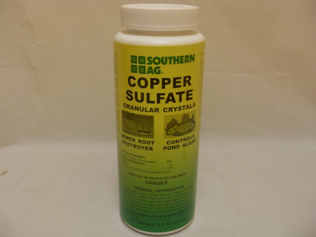 Copper Sulfate Crystals Granular - 2.5 - 50 Lb Copper Sulfate Crystals Granular - 2.5 - 50 Lb