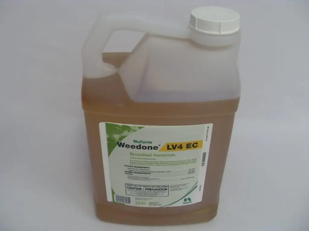 Weedone LV4 EC Broadleaf Herbicide 2,4-D Ester - 2.5 Gal