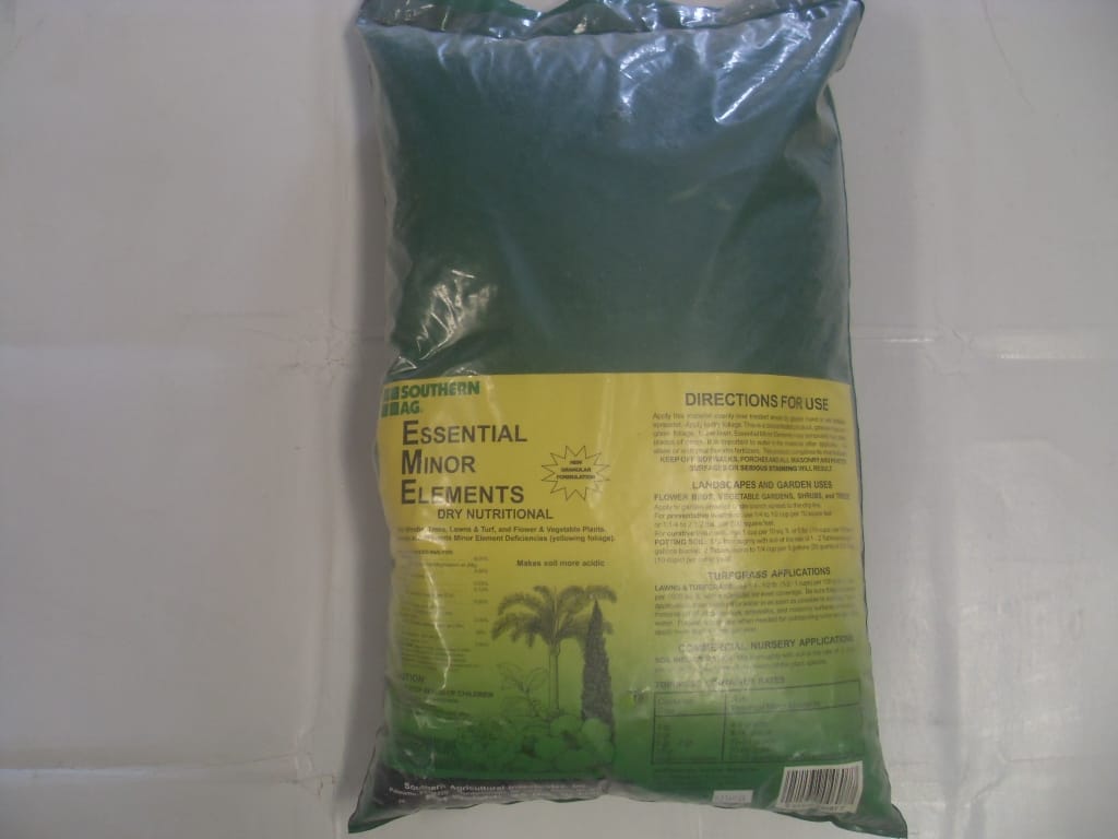 Essential Minor Elements Dry Nutritional - 5 - 25 Lbs Essential Minor Elements Dry Nutritional - 5 - 25 Lbs