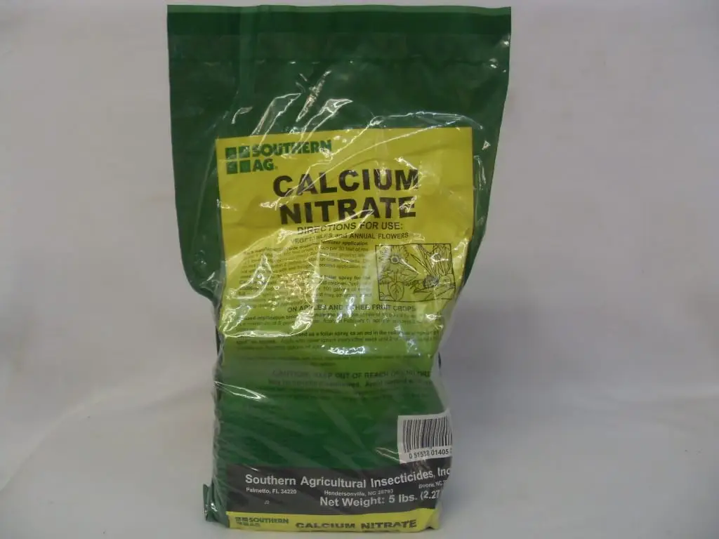 Calcium Nitrate 15.5-0-0 Fertilizer - 5 - 50 Lb Calcium Nitrate 15.5-0-0 Fertilizer - 5 - 50 Lb