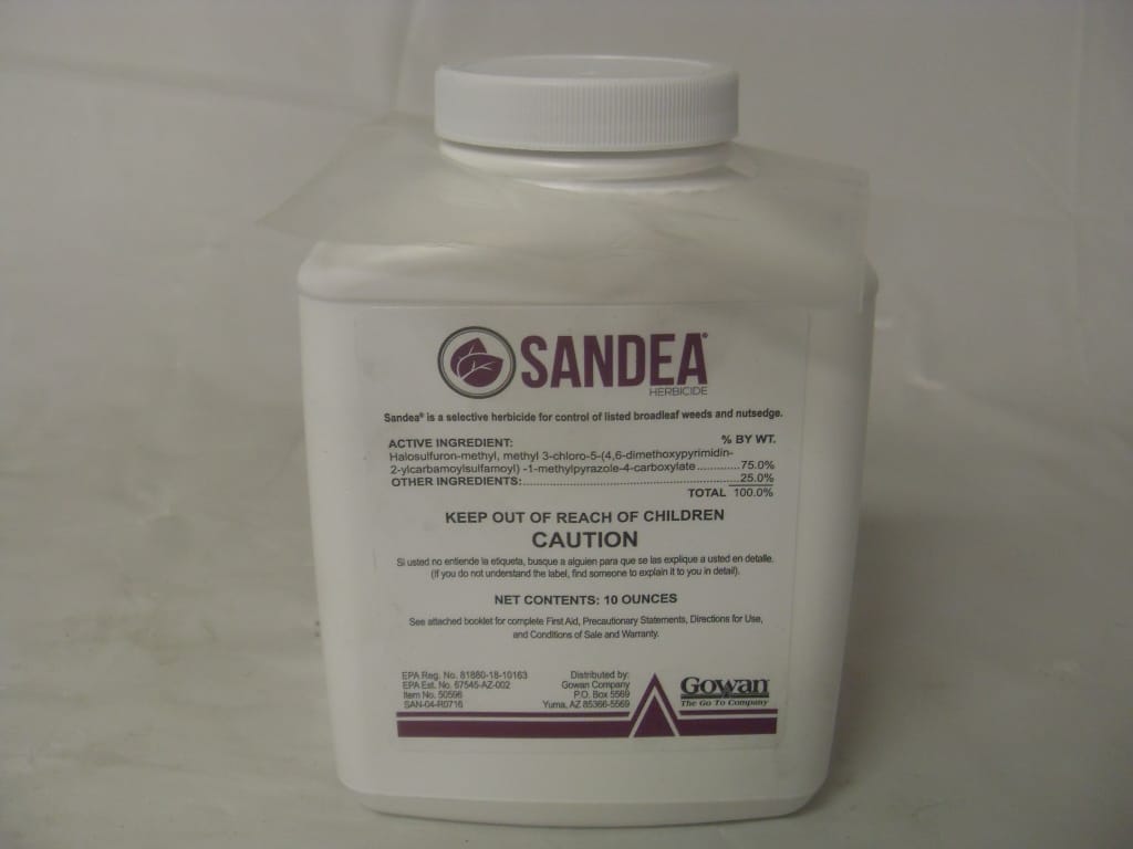 Sandea Herbicide Nutsedge Halosulfuron - 10 oz Sandea Herbicide Nutsedge Halosulfuron - 10 oz