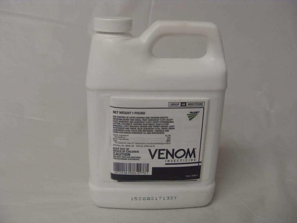 Venom Insecticide Dnotefuran - 1 - 5 Lbs Venom Insecticide Dnotefuran - 1 - 5 Lbs