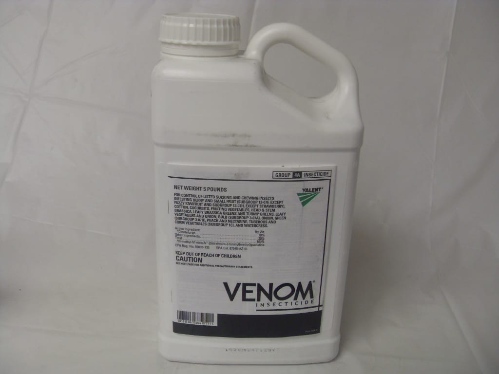 Venom Insecticide Dnotefuran - 1 - 5 Lbs Venom Insecticide Dnotefuran - 1 - 5 Lbs