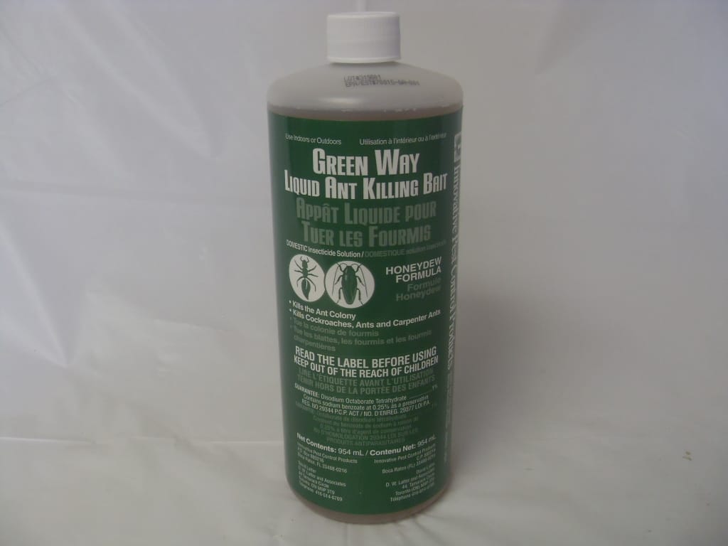 Green Way Liquid Ant Killing Bait Gourmet - 32 Oz - Gallon Green Way Liquid Ant Killing Bait Gourmet - 32 Oz - Gallon